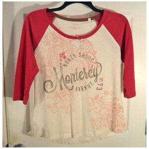 Monterrey North Shore Avenue 1973 Half Sleeve T-Shirt Unisex Sonoma Adult Size L